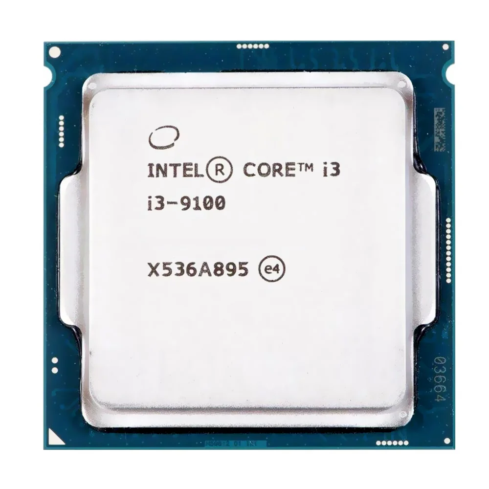 Processador Intel Core i3 9100 Socket LGA 1151 / 3.6ghz / 6mb - Oem