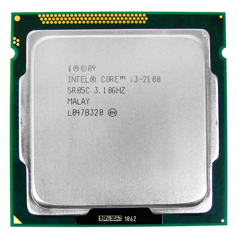 Processador Intel Core i3 2100 Socket LGA 1155 / 3.1ghz / 3mb - Oem