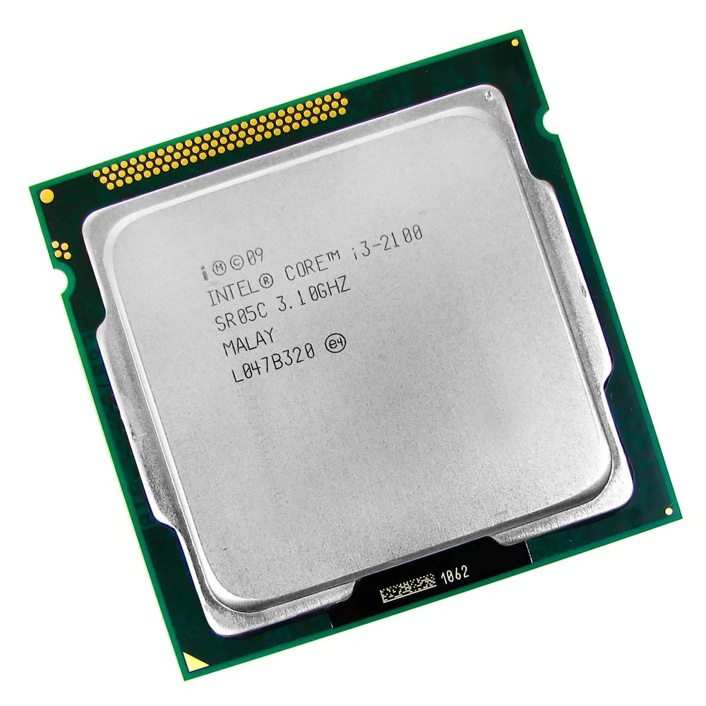 Imagem 2 de 3 do produto Processador Intel Core i3 2100 Socket LGA  1155 / 3.1ghz / 3mb - Oem