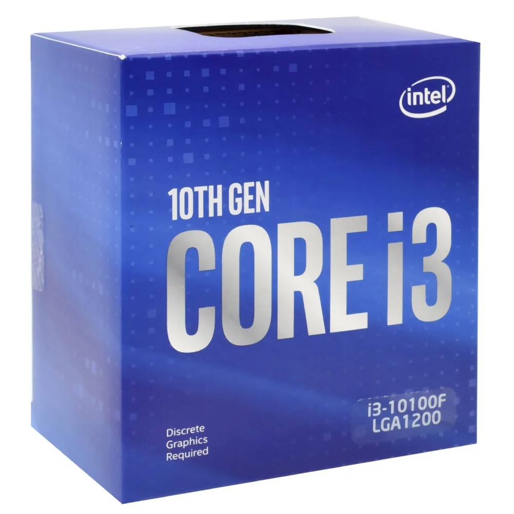Imagem 3 de 3 do produto Processador Intel Core i3 10100f Socket LGA  1200 / 3.6ghz / 6mb