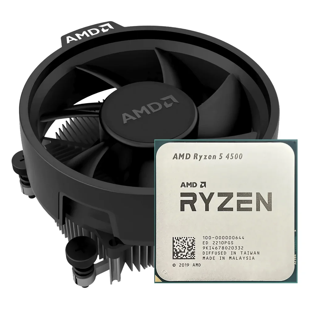 Imagem 2 de 3 do produto Processador Amd Ryzen 5 4500 Socket Am4 / 3.6ghz / 11mb