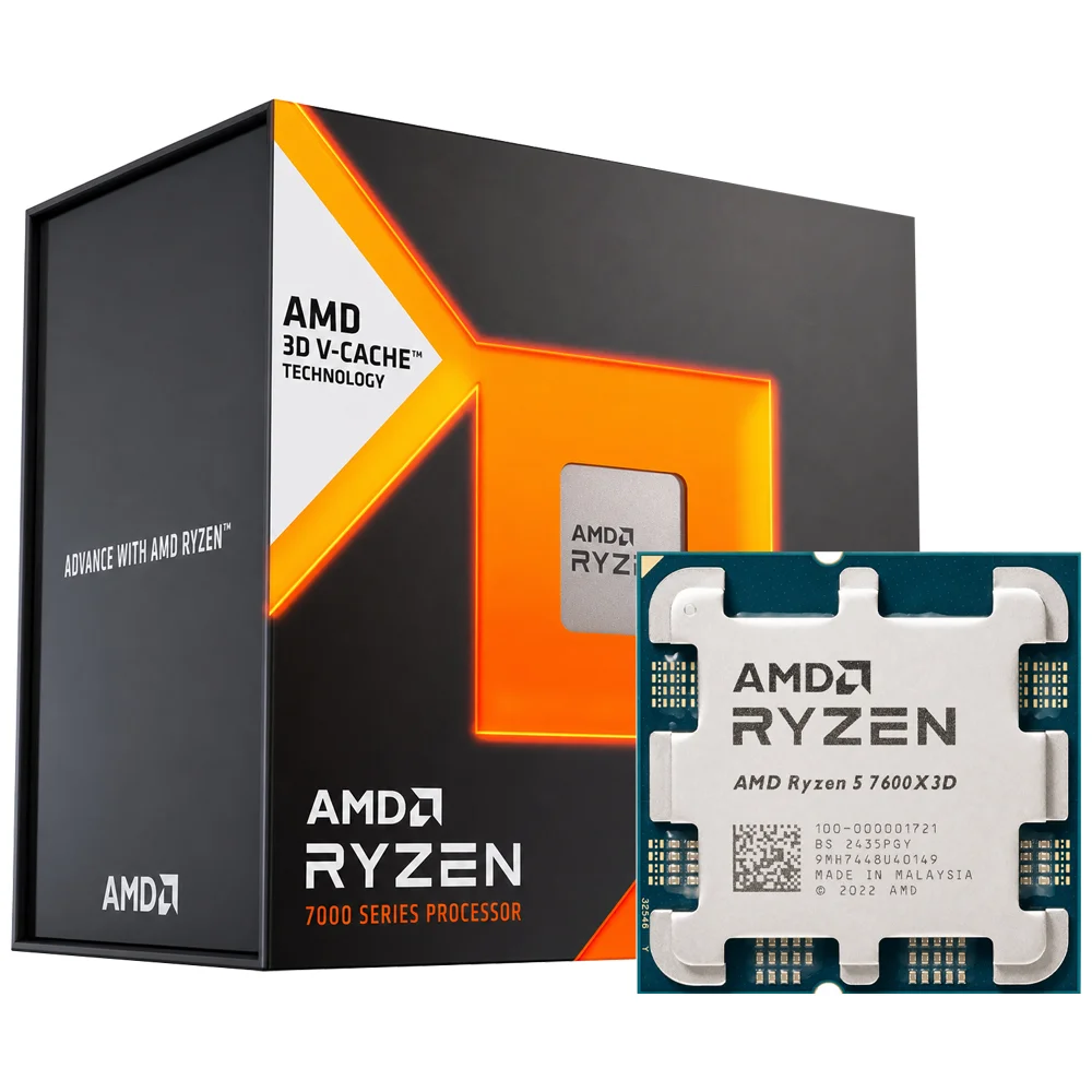 Processador Amd Ryzen 5 7600x3d Socket Am5 41ghz