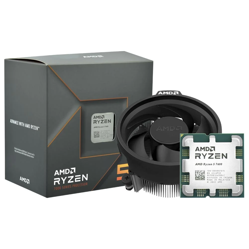 Processador Amd Ryzen 5 7600 Socket Am5 / 3.8ghz / 38mb
