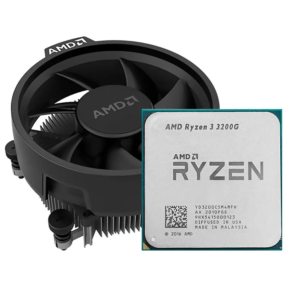Imagem 2 de 3 do produto Processador Amd Ryzen 3 3200g Socket Am4 / 3.6ghz / 6mb
