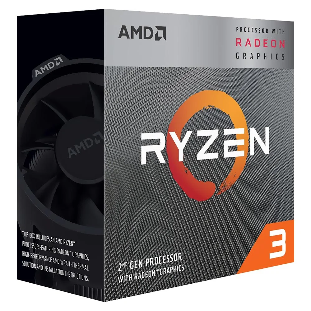 Imagem 3 de 3 do produto Processador Amd Ryzen 3 3200g Socket Am4 / 3.6ghz / 6mb