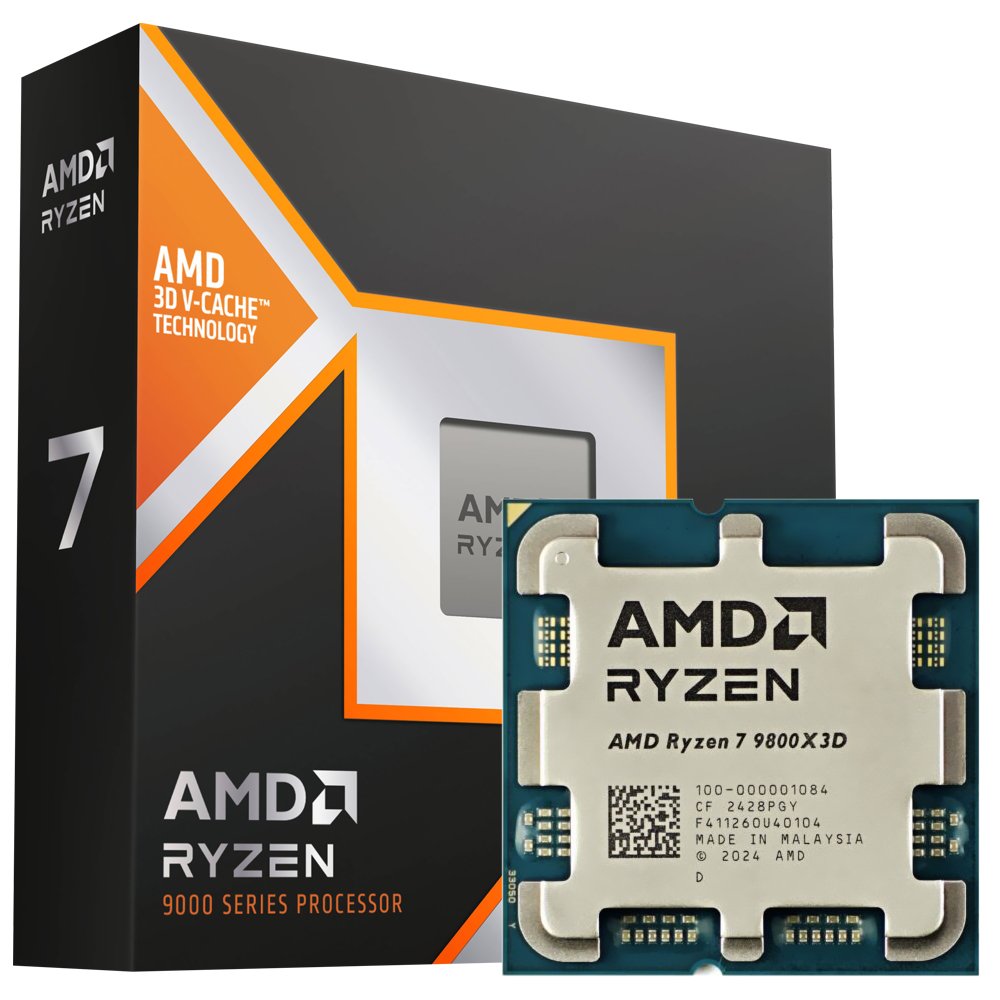 Processador Amd Ryzen 7 9800x3d Socket Am5 / 5.2 / 104mb