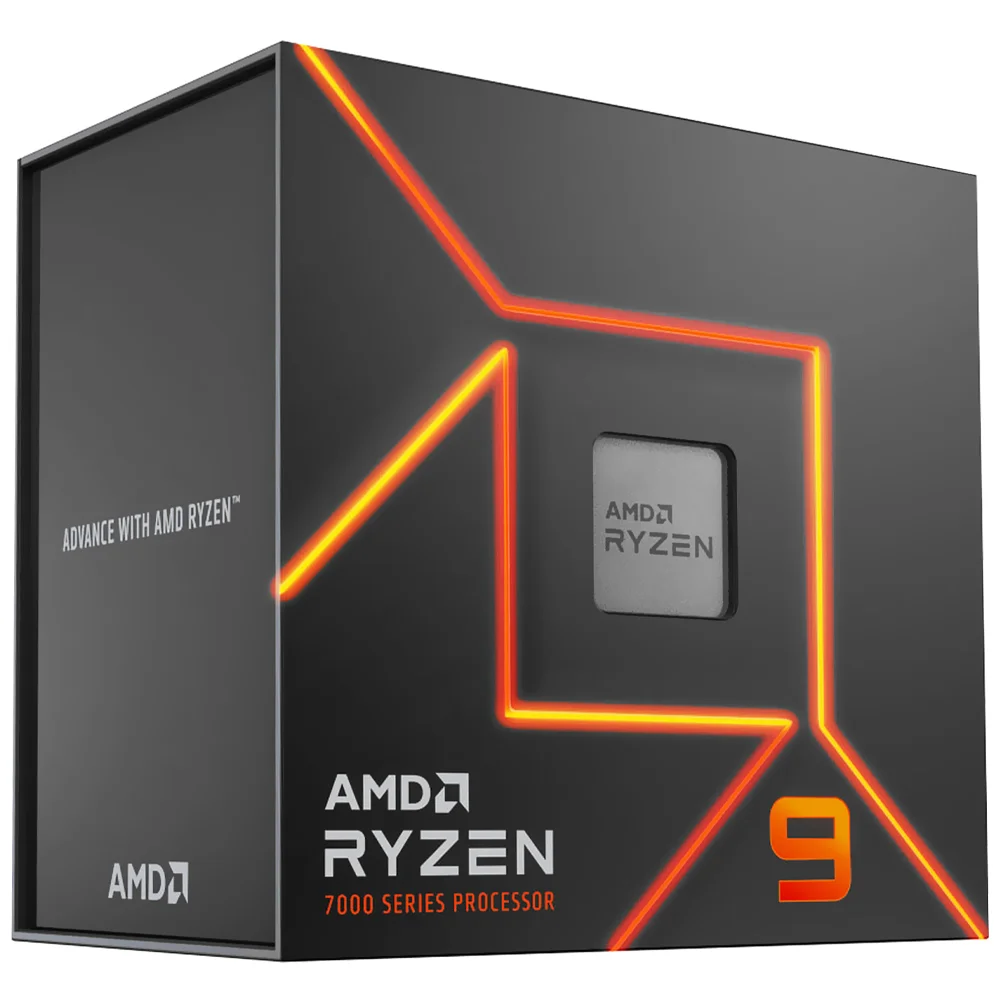 Processador Amd Ryzen 9 7900 Socket Am5 / 3.7ghz / 76mb