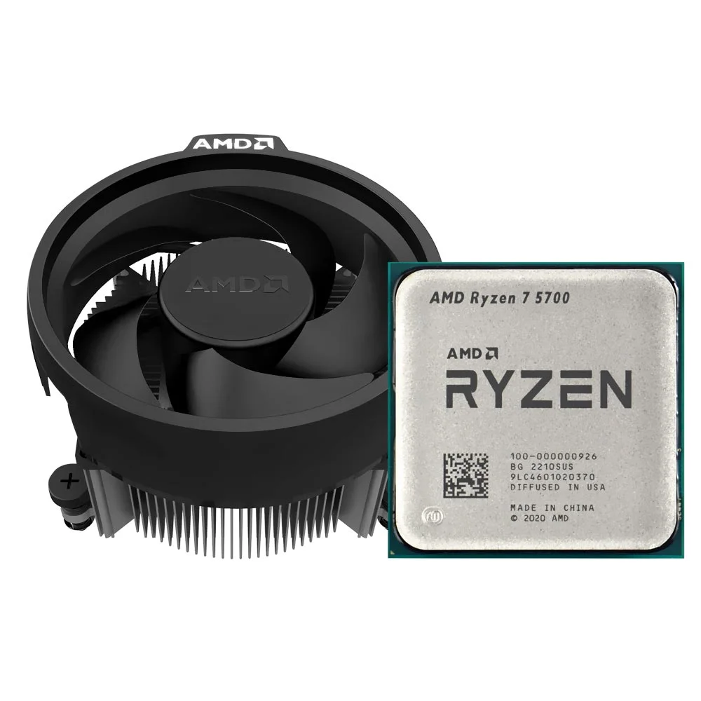 Imagem 2 de 3 do produto Processador Amd Ryzen 7 5700 Socket Am4 / 4.6ghz / 20mb