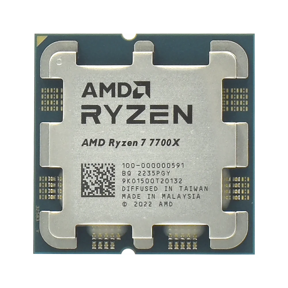 Imagem 3 de 3 do produto Processador Amd Ryzen 7 7700x Socket Am5 / 4.5ghz / 40mb