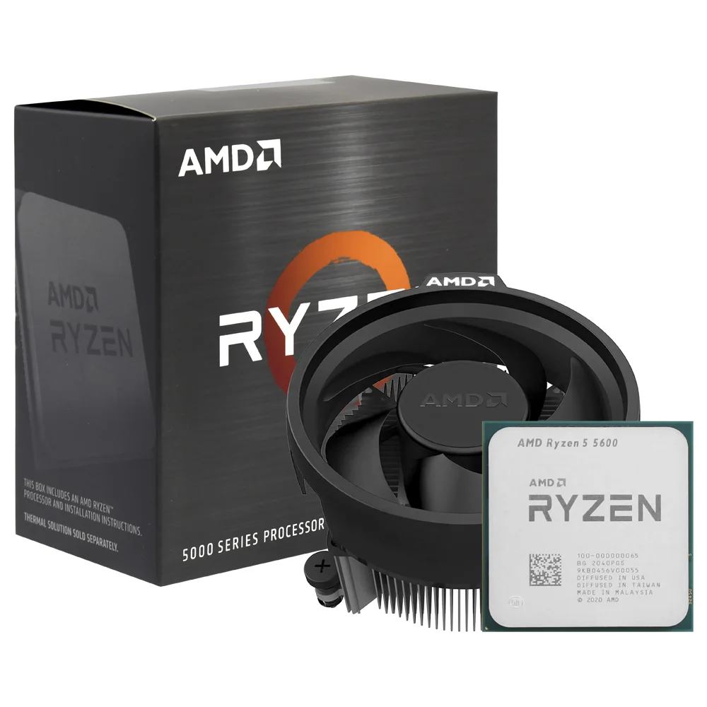 Processador Amd Ryzen 5 5600 Socket Am4 / 3.5ghz / 35mb Processador Amd Ryzen 5 5600 Socket Am4 / 3.5ghz / 35mb