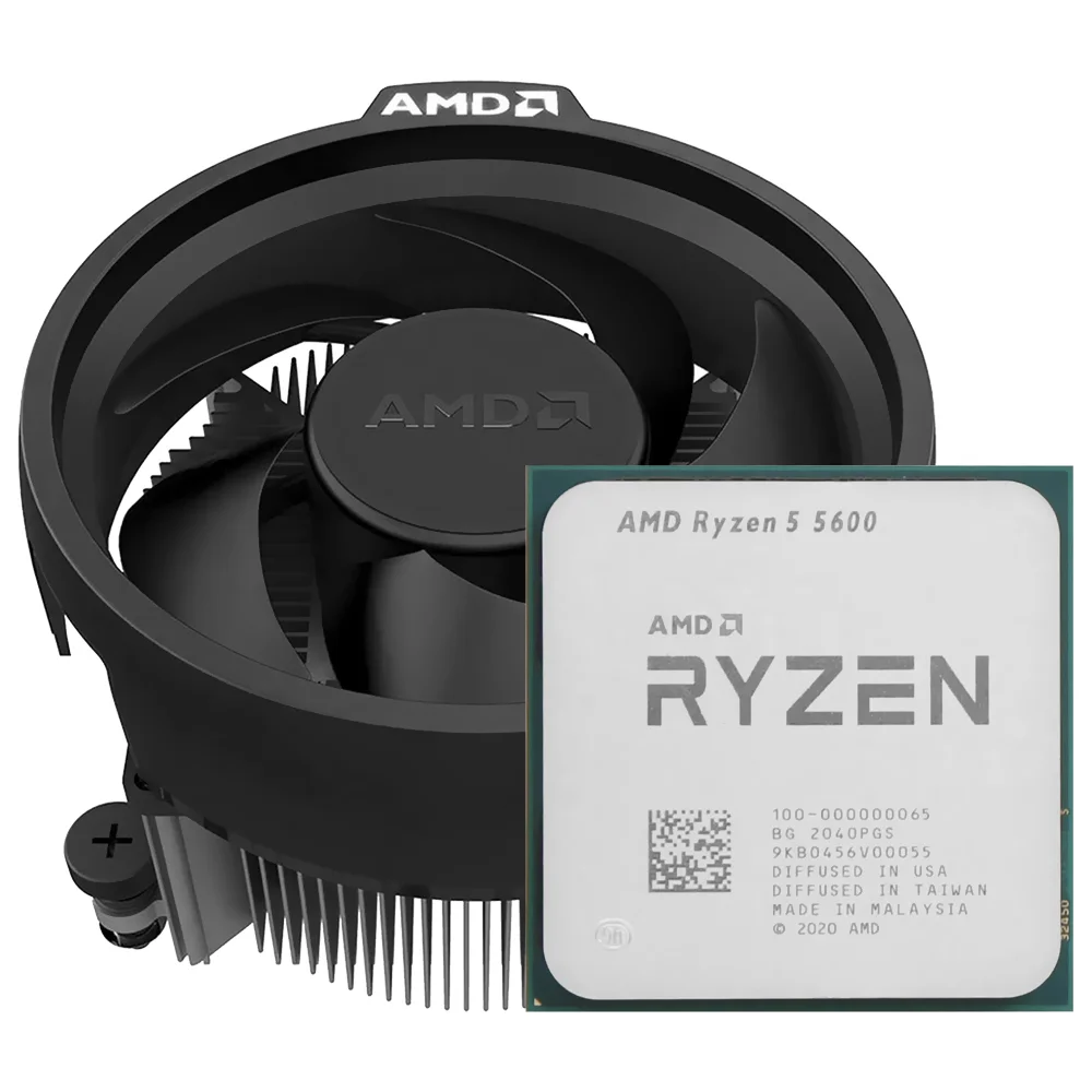 Processador Amd Ryzen 5 5600 Socket Am4 / 3.5ghz / 35mb Processador Amd Ryzen 5 5600 Socket Am4 / 3.5ghz / 35mb