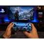 Controle Sem Fio Compatível Com Play4 Ps4 Playstation 4 / Slim / Pro / PC E Smart Tvs Samsung Personalizado Cor:azul Azu
