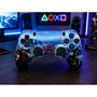 Controle Sem Fio Compatível Com Play4 Ps4 Playstation 4 / Slim / Pro / PC E Smart Tvs Samsung Personalizado Cor:azul Azu