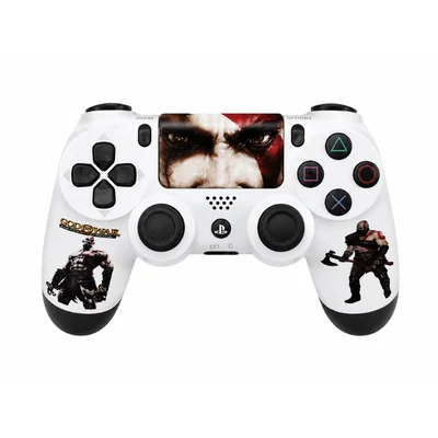 Controle Sem Fio Compatível Com Play4 Ps4 Playstation 4 / Slim / Pro / PC E Smart Tvs Samsung Personalizado Cor:branco G
