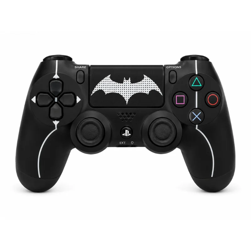 Imagem 1 de 4 do produto Controle Sem Fio Compatível Com Play4 Ps4 Playstation 4 / Slim / Pro / PC E Smart Tvs Samsung Personalizado Cor:preto Ba