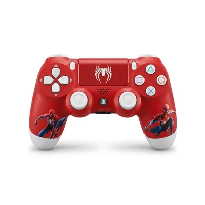 Controle Sem Fio Compatível Com Play4 Ps4 Playstation 4 / Slim / Pro / PC E Smart Tvs Samsung Personalizado Cor:vermelho
