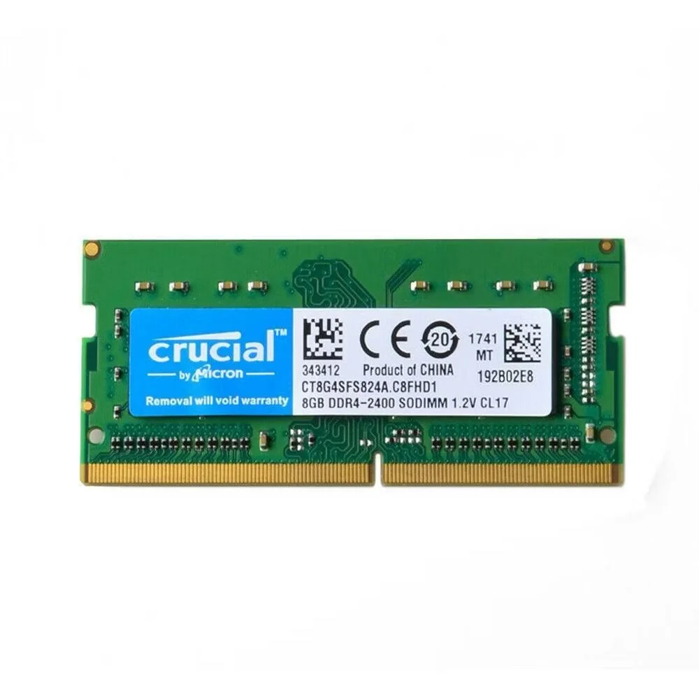 Memória Ram Crucial 8GB 2400mhz Ddr4 Pnotebook