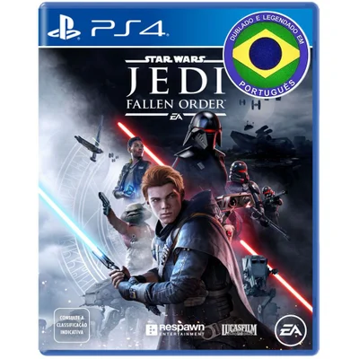 Star Wars Jedi Fallen Order Ps4 Mídia Física Novo Lacrado Dublado Playstation 4