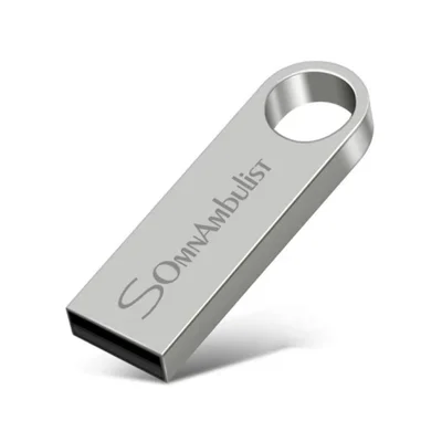 Pen Drive Usb 2.0 16gb Mini Metal Compatível Com PC E Notebook