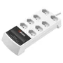 Protetor Dps Ts Shara C/ 8 Tomadas 10a Biv/biv Branco - 631