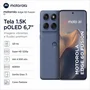 Smartphone Motorola Edge 60 Fusion 5g 256gb 8GB Ram Tela 6,7" 1.5k PoLED 120hz Câmera 50mp Sony Lytia 700c Bateria 5200m