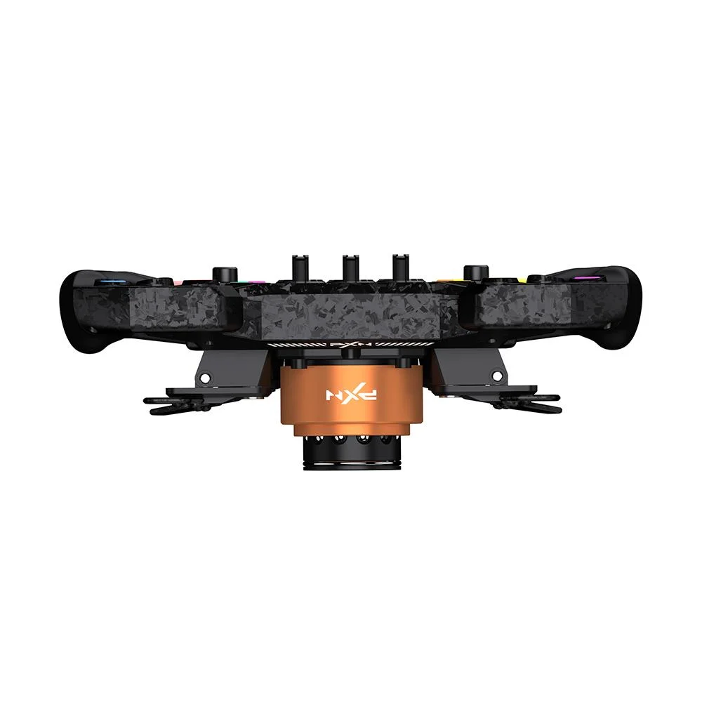 Imagem 4 de 5 do produto Volante Gamer Pxn Gt One Alta Performance Para Simuladores Iluminação RGB - Rosa