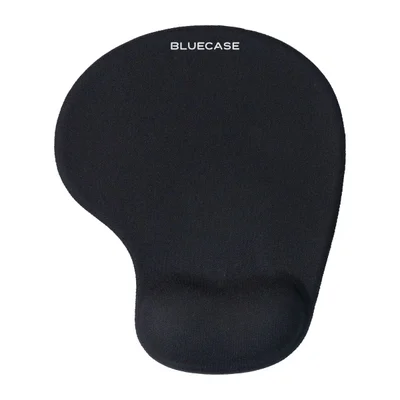 Mousepad Bp11b Ergonômico Apoio De Gel Para Pulso, Superfície Jersey, Bordas Costuradas