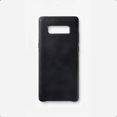 Capa Protetora Para Galaxy Note 8 Preta Alta Qualidade Preto Veludo