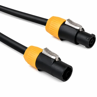 Extensão Powercon True1 Macho X Fêmea 20a 3x2,50mm 2 Metros