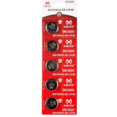 Bateria Botao Mox Mo-2025 (cartela C/ 5 PCs)