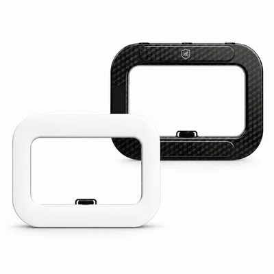 Victus Ring Light LED Quadrada Portátil 240 LEDs 2500-8500k Suporte Celular Integrado 3 Sapatas Universais Multifuncional