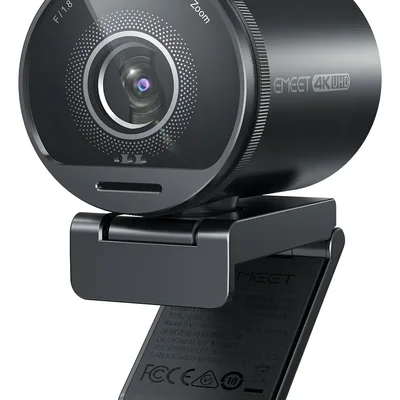 Webcam Emeet S800 4k Hdr Usb Para PC - Sensor Sony, Autofoco Pdaf + Tof, 60fps, Microfone Duplo