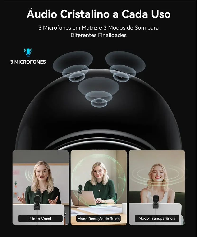 Imagem 2 de 4 do produto Webcam Emeet Piko+ 4k Usb-c Para PC - Sensor Grande, 3 Microfones, Ia, Tampa Magnética