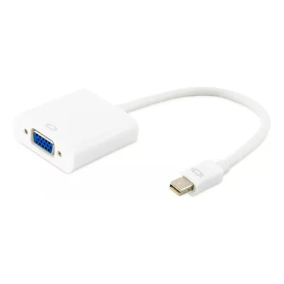Adaptador Mini Displayport (thunderbolt) Para Vga Conversor Full Hd 1080p