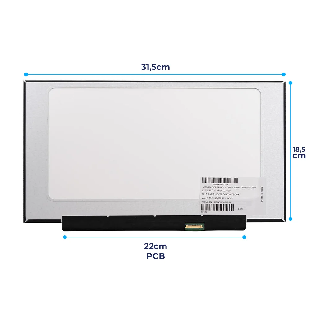 Tela Para Notebook Part Number N140bga-ea4 Rev.c2 14" Hd 30 Pinos Fosca Tela Para Notebook Part Number N140bga-ea4 Rev.c2 14" Hd 30 Pinos Fosca