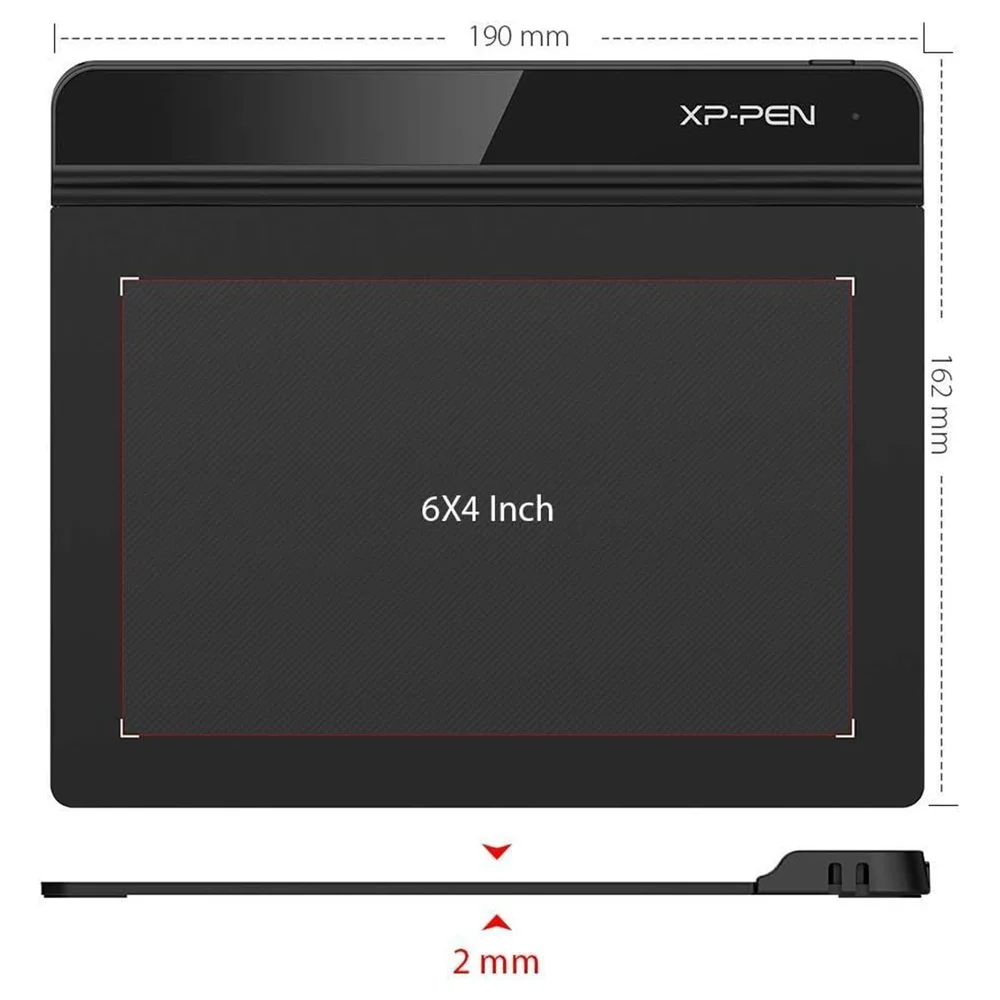 Imagem 3 de 3 do produto Mesa Digitalizadora Xp Pen Star Preto G640(903)