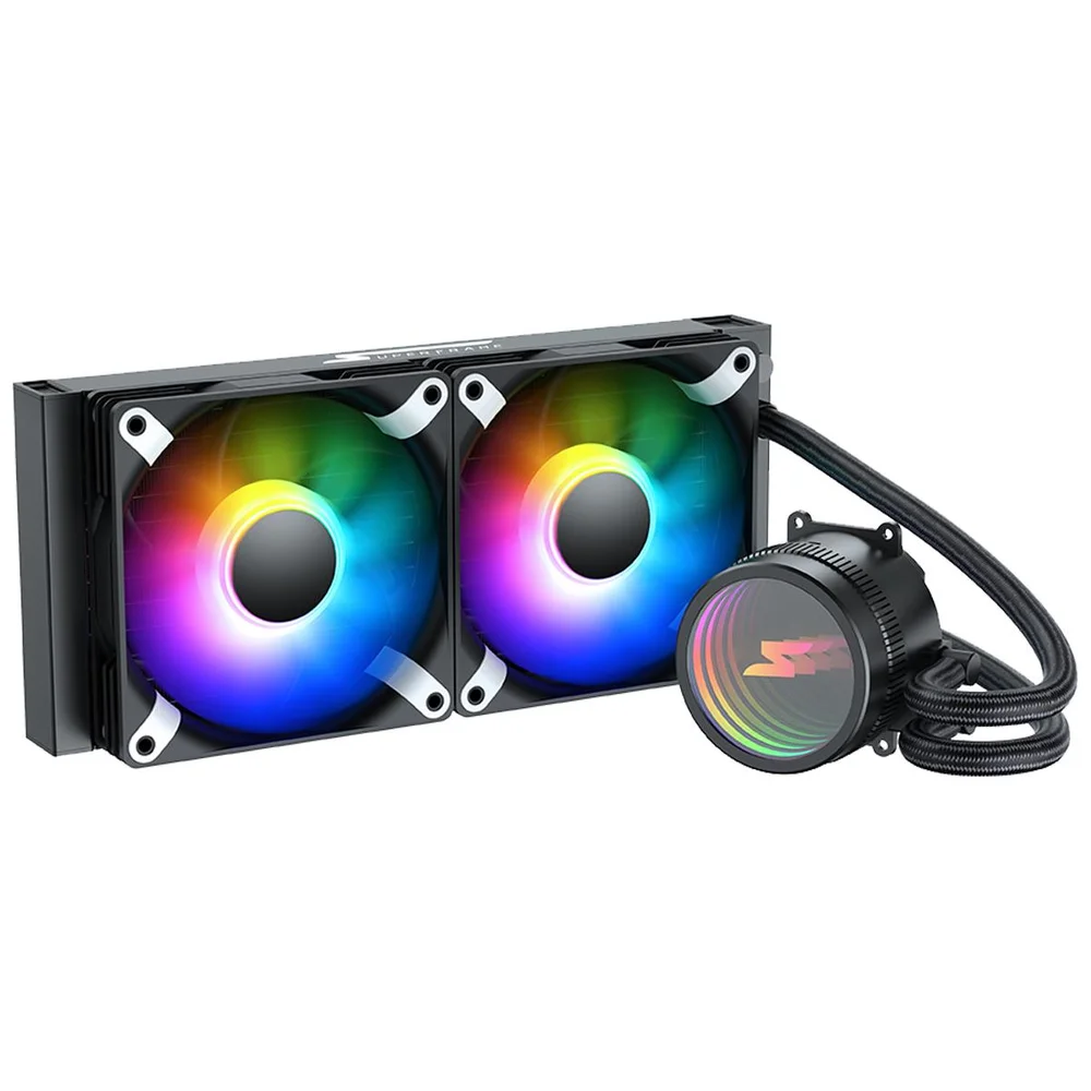 Water Cooler Superframe Isengard, ARGB, 240mm, Intel-amd, Controladora, Black, Sf-w240 Water Cooler Superframe Isengard, ARGB, 240mm, Intel-amd, Controladora, Black, Sf-w240
