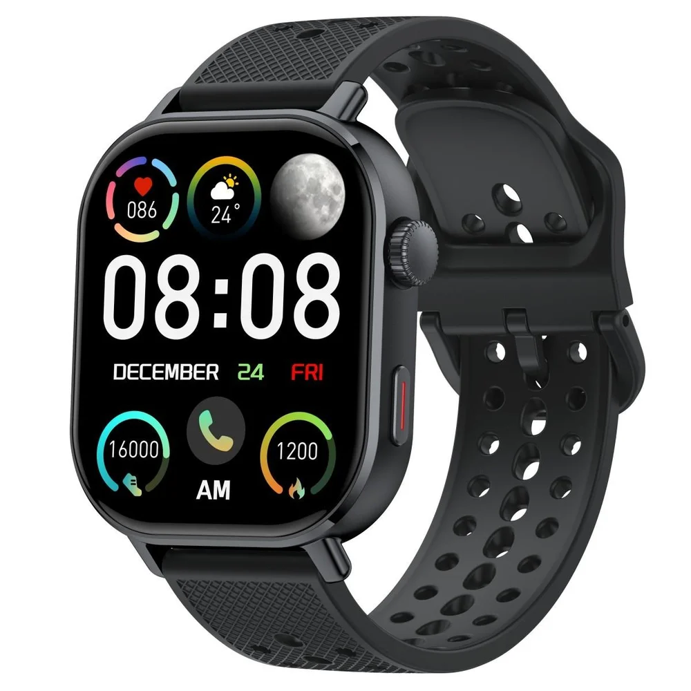 Imagem 2 de 5 do produto Relógio Smartwatch Superframe Cosmos, AmoLED 2,06", Gps, Bluetooth 5.3, Frequência Cardíaca, Spo2, Homologado Pela Anatel, Sf-sw-cm21bwr
