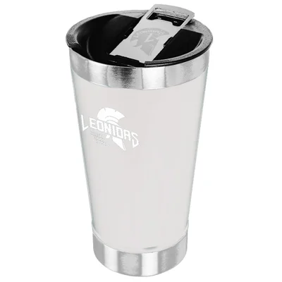 Copo Térmico Leonidas, 473ml, Quente Ou Frio, Metal, Branco