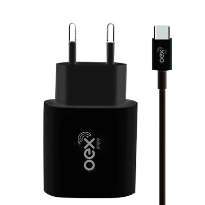 Carregador Tomada 20w + Cabo Tipo-c Oex Cg500