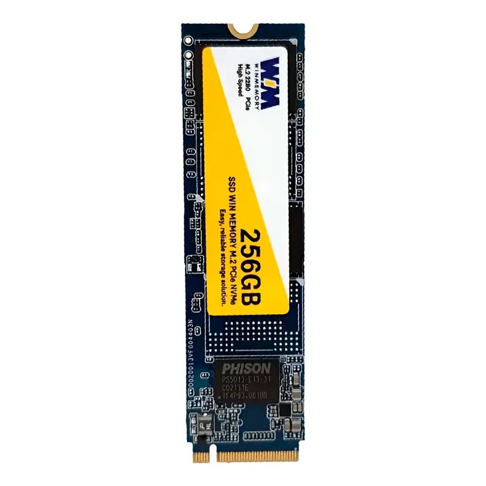Imagem 2 de 2 do produto SSD 256gb Winmemory M.2 2280 Nvme PCie Gen3x4 Swg256g-412h