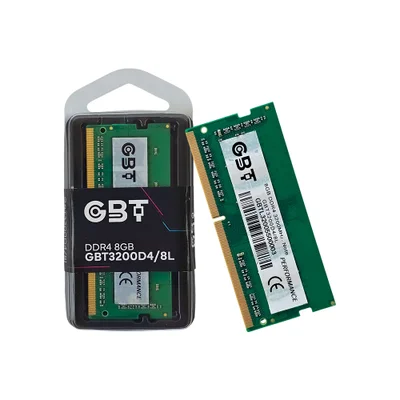 Mem?ria Gbt 8GB, 3200mhz, Ddr4, Para Notebook - Gbt3200d4/8l