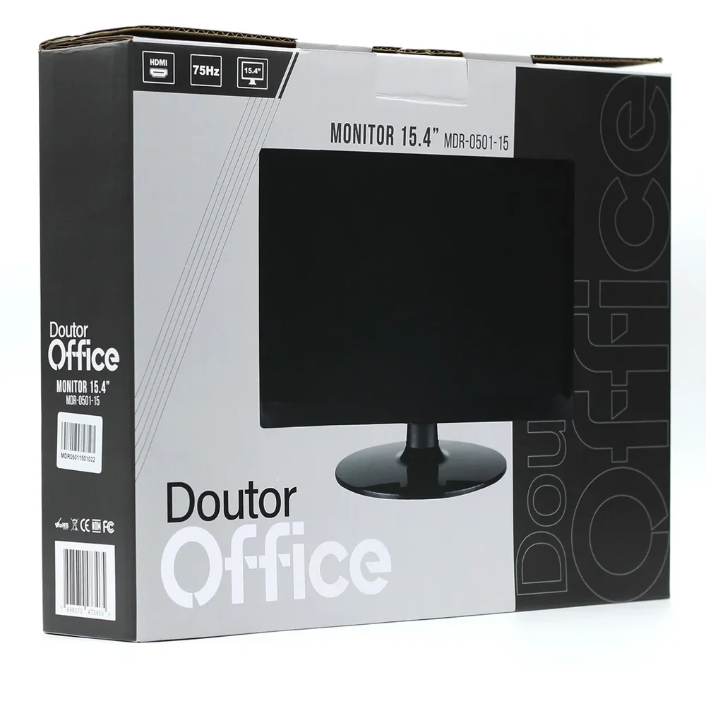 Monitor Dr. Office, 15.4 Pol, Hd, 75hz, HDMI/vga, Mdr-0501-15 Monitor Dr. Office, 15.4 Pol, Hd, 75hz, HDMI/vga, Mdr-0501-15