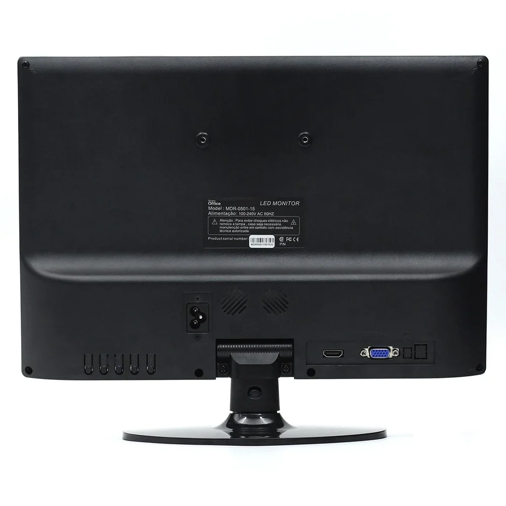Monitor Dr. Office, 15.4 Pol, Hd, 75hz, HDMI/vga, Mdr-0501-15 Monitor Dr. Office, 15.4 Pol, Hd, 75hz, HDMI/vga, Mdr-0501-15