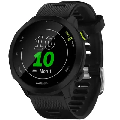 Relógio Garmin Forerunner 55 Com Gps Bluetooth - Preto