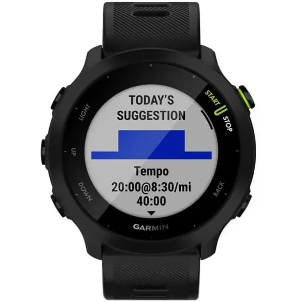 Imagem 2 de 5 do produto Relógio Garmin Forerunner 55 Com Gps Bluetooth - Preto