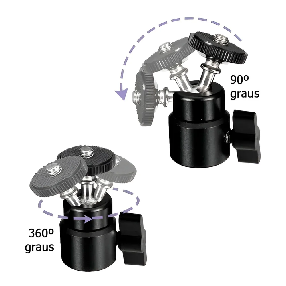 Imagem 5 de 5 do produto Ring Light  Aro 10 " Com Suporte LED Luz Foto Vídeo