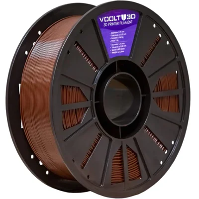 Filamento Impressora 3d Petg 1kg Marrom High Fluidity Premium Voolt 3d