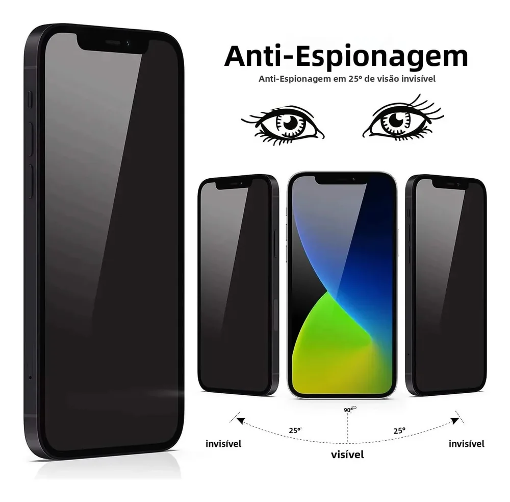 Película Privacidade Vidro 3d Para Motorola Moto Edge 60 Neo