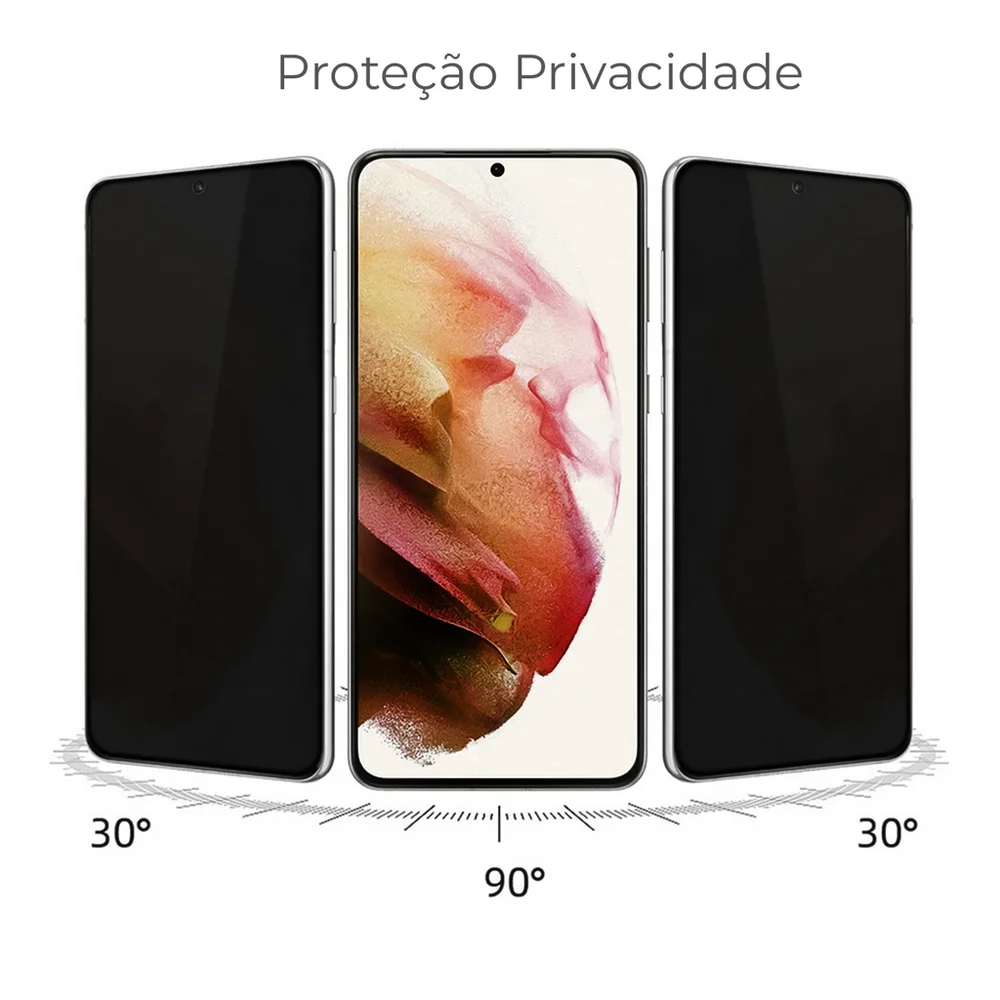 Película Privacidade Vidro 3d Para Motorola Moto Edge 60 Neo